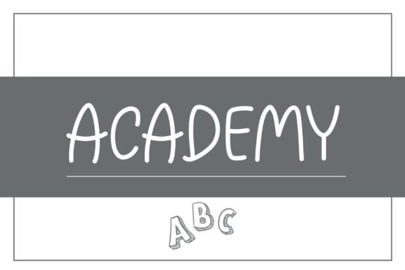 Academy: The Friendly Font That Brings Handmade Designs to Life
