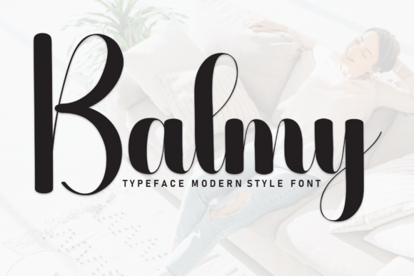 Balmy: A Handwritten Font Perfect for Crafters and Sellers