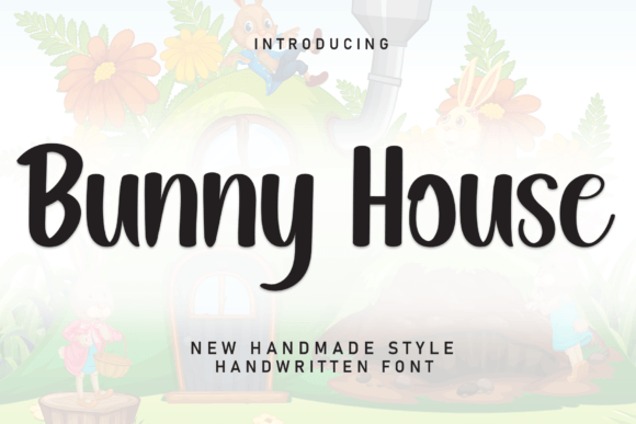 Bunny House: A Sweet Script Font for Thoughtful Editorial Design