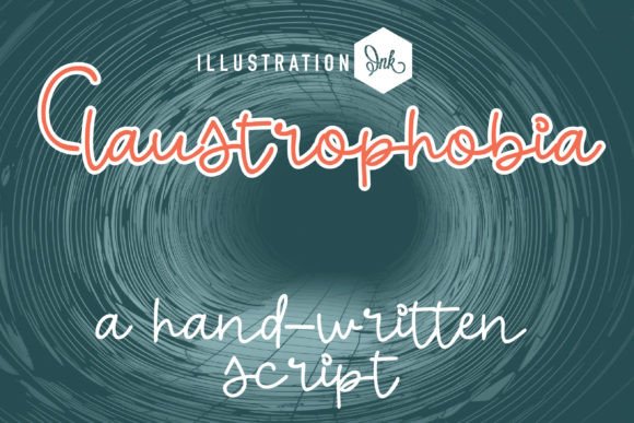 Claustrophobia Font: A Stylish Script for Digital Branding and Web Design