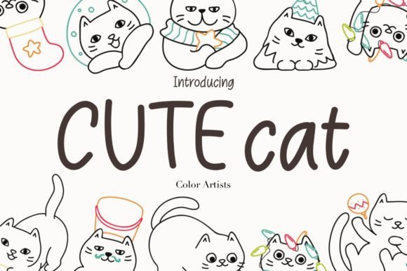 Cute Cat Font: A Playful Touch for Professional Branding