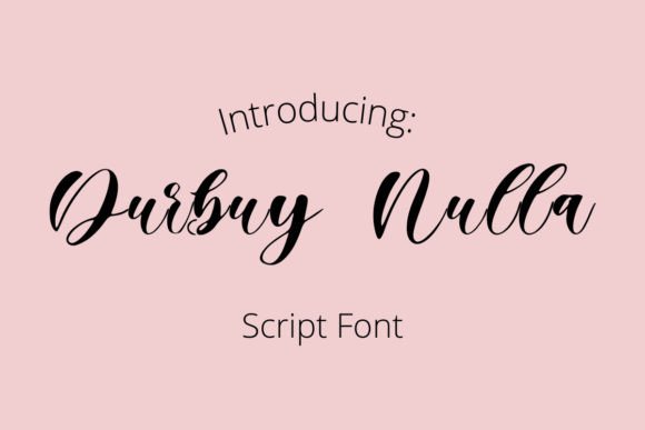 Durbuy Nulla: How a Refined Script Font Elevated a Product Launch Campaign