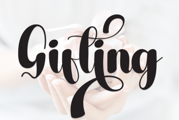 Gifting: A Sweet Script Font for Editorial Charm