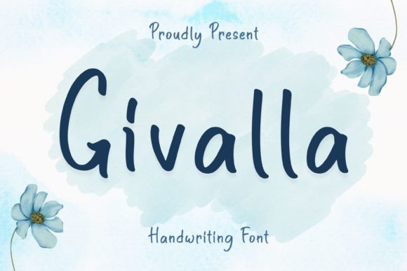 Givalla: A Script Font That Elevates Campaign Visuals with Handwritten Charm