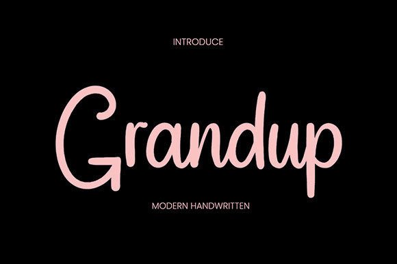 Grandup Font: A Stylish Typeface for Consistent Branding