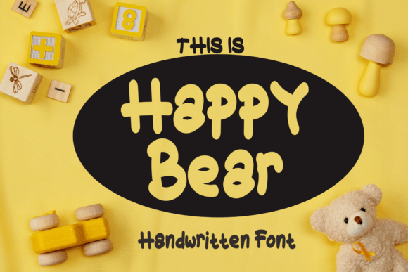 Happy Bear Font: Bringing Playful Personality to Digital Design