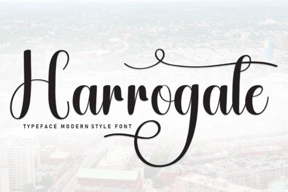 Harrogate Font: Elevating Small Business Branding with Timeless Elegance