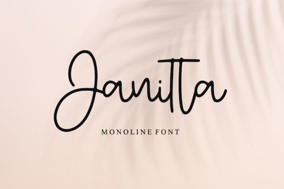 Janitta: A Clean Handwritten Font for Modern Web and Brand Design