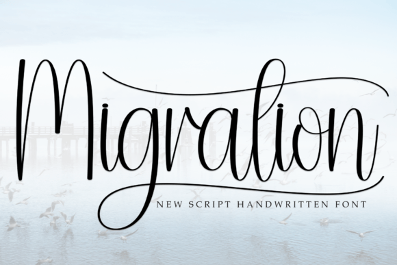 Migration Font Review: A Sweet Handwritten Typeface for Warm Brand Identities