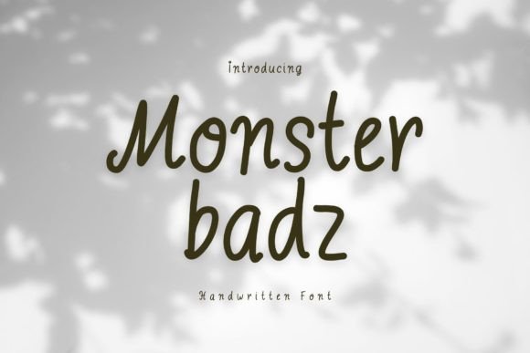 Monster Badz: A Playful Yet Polished Script Font for Branding Projects
