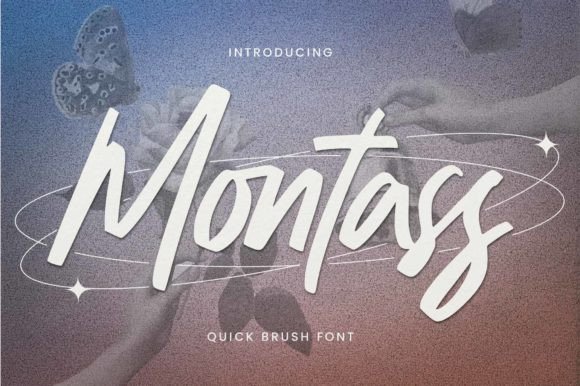 Montass: A Handwritten Script Font That Elevates Web Typography