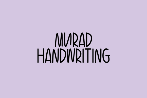 Murad: A Whimsical Handwritten Font That Elevates Your Brand