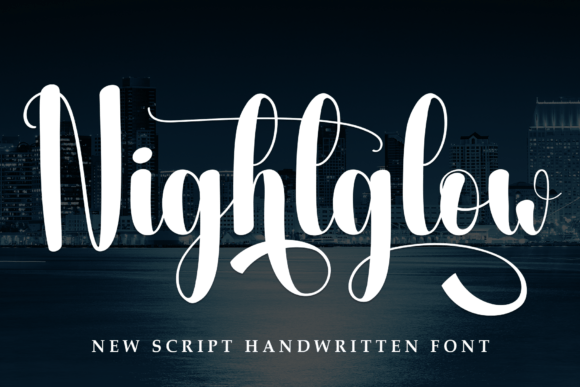 Nightglow: A Handwritten Font That Elevates Digital Marketing Typography