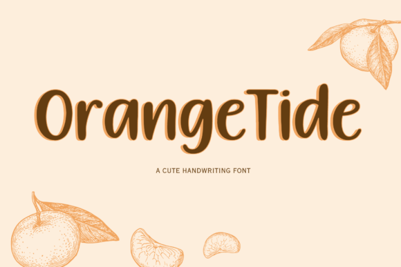 Orangetide Font: A Sweet Touch of Elegance for Small Business Branding