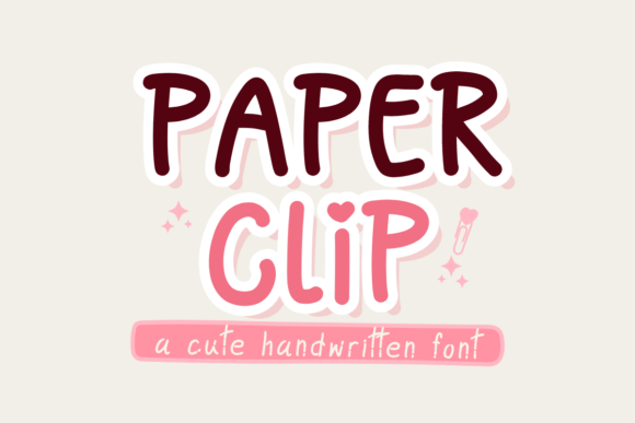 Paper Clip: A Charming Handwritten Font for Web Design Projects