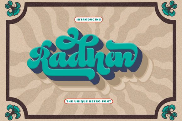 Radhen Retro Font: A Maker’s Secret for Charming Logotype Design