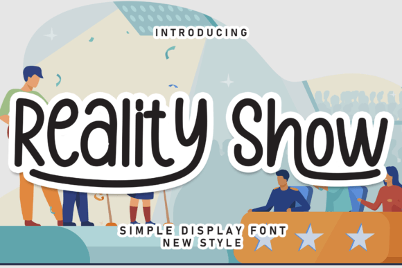Reality Show: A Handwritten Font for Playful Editorial Design