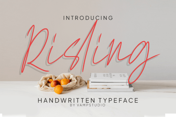 Risling: The Script Font That Elevates Campaign Typography