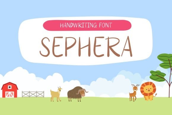 Sephera: A Playful Handwritten Font for Modern Web Design