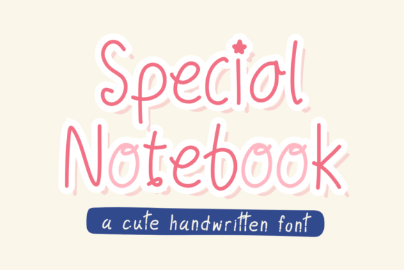 Special Notebook Font: Adding Charm to Handmade Labels, Invitations & More