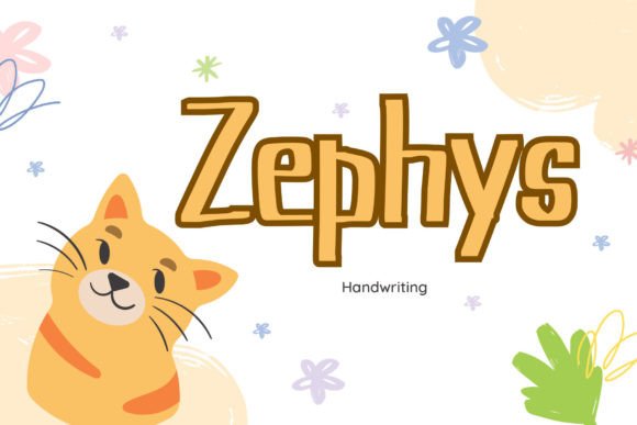 Zephys: A Playful Handwritten Font for Creative Branding Projects